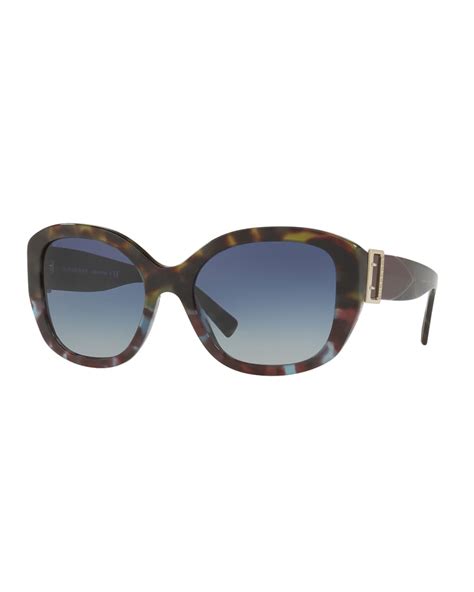 burberry buckle temple acetate sunglasses|Burberry Buckle.